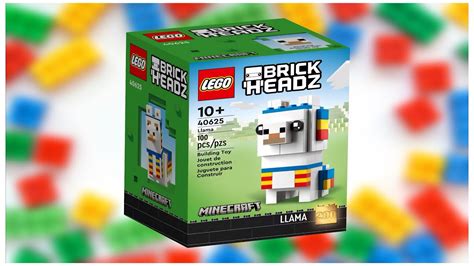 Lego Brickheadz Minecraft Llama Speed Build 40625 Youtube