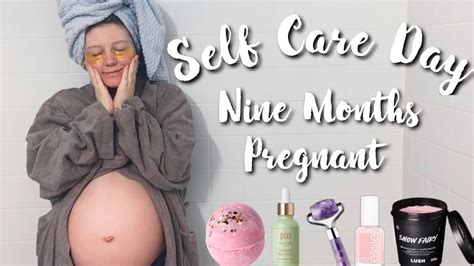 pregnancy pamper routine spa day at home teen mom vlog youtube