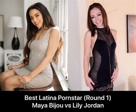 Best Latina Pornstar Round 1 Maya Bijou Vs Lily Jordan IFunny