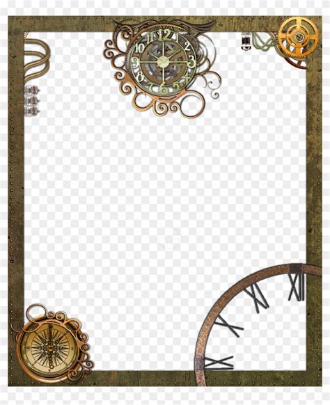 Steampunk Borders And Frames