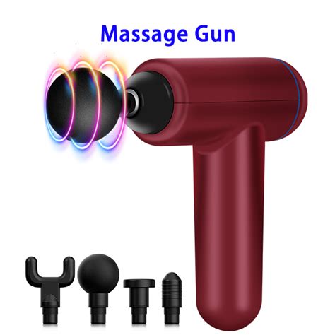 6 Speeds Body Massager Handheld Vibration Deep Tissue Muscle Massage