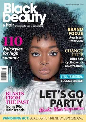 Black Beauty And Hair The Uks No 1 Black Magazine Augustseptember