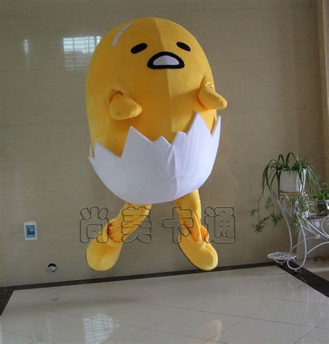 Egg Mascot Costume Chicken Eggs Shell Egg Halloween Fancy Dress Outfit Adult Mascot Costume T