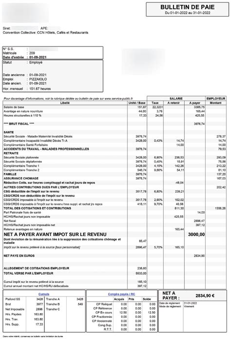 Exemple Fiche De Paie Extra Restauration Exemple De Groupes My Xxx