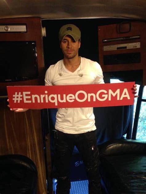 He Was Amazing Enrique Iglesias Good Morning America Enrique