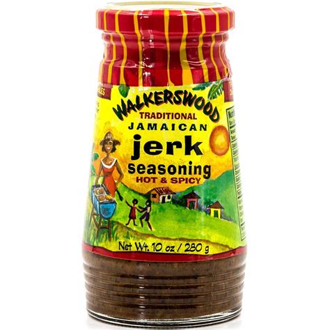 Walkerswood Traditional Jamaican Jerk Seasoning Hot And Spicy 10 Oz