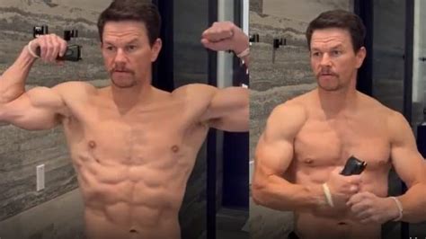 Mark Wahlberg Looks Jacked With Washboard Abs At 50 Fitness Volt