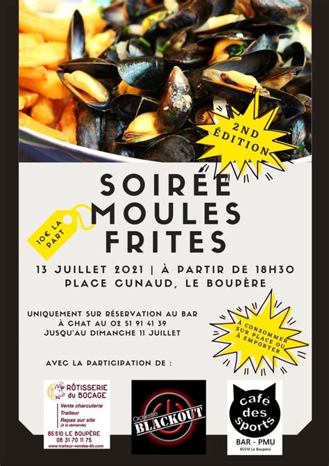 soirée moules frites 2ème edition u c a b