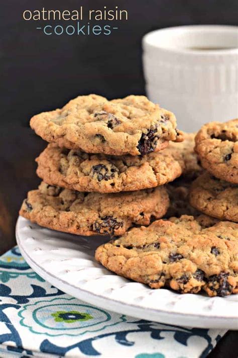 Oatmeal Raisin Cookies Shugary Sweets