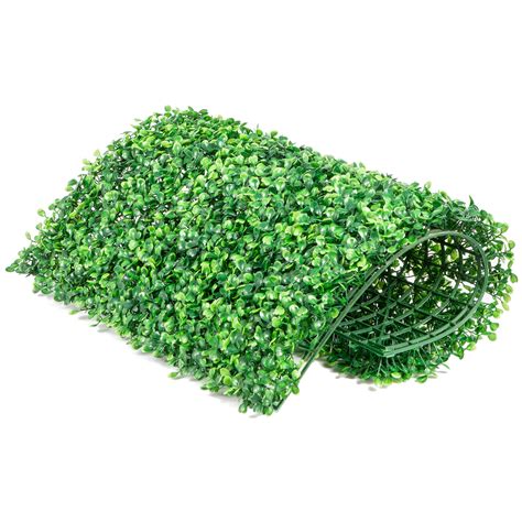 Artificial Boxwood Wall Hedge Mat Plant Panel Indoor Outdoor Grass