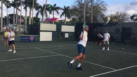 Bryan Brothers Tennis Clinic Delray Tennis Center Delray Open 2018