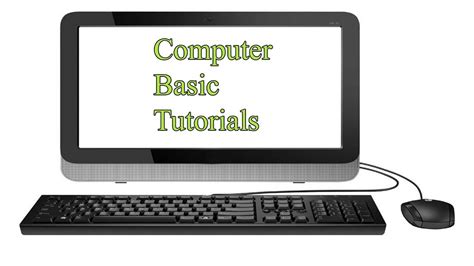Learn Free Computer Basics Tutorial For Beginners Computer