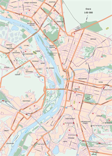 Large Omsk Maps For Free Download And Print High Resolution And