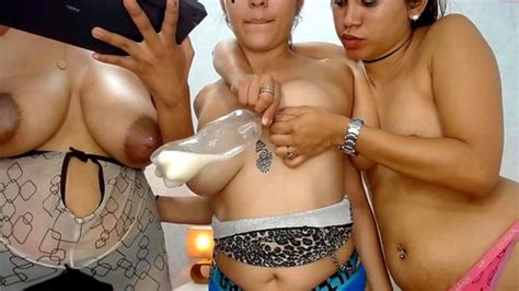 watch little ginaa epic lesbian breastmilk show [ 3] breastfeeding bbw mom milf latina