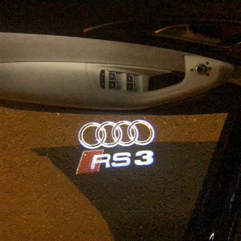 Audi Rs3 Logo Projectot Lights Nr128 Quantity 1 2 Logo Films 2 Do