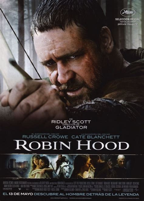 Robin hood is a legendary heroic outlaw originally depicted in english folklore and subsequently featured in literature and film. Robin Hood (#5 of 5): Extra Large Movie Poster Image - IMP ...