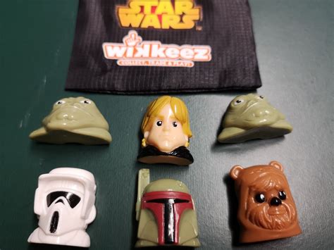 6 X Disney Star Wars Wikkeez Characters Ebay