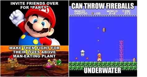 Mario S Greatest Prank Funny Games Video Games Funny Mario Memes Vrogue