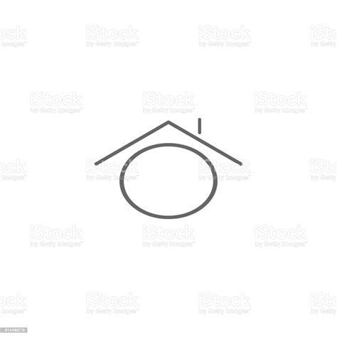 Home Button Icon Vector Stock Illustration Download Image Now Black