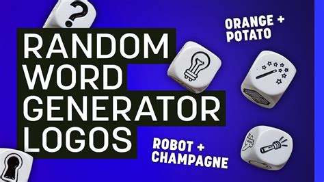 Random Word Generator Logos Youtube