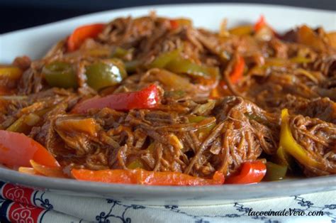 Cuban Cuisine Shredded Beef Ropa Vieja Cuban Style Photosvideos