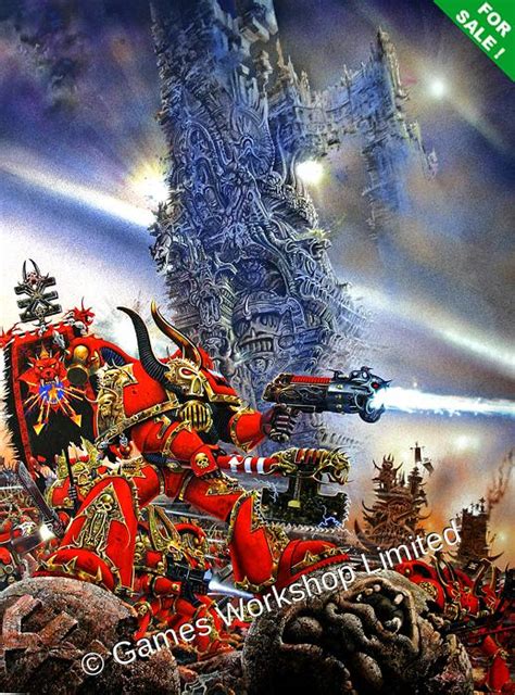 Warhammer Posteradvert From Early 90s X Post Rtipofmytongue