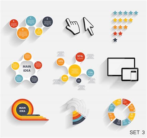 Premium Vector Collection Of Infographic Templates