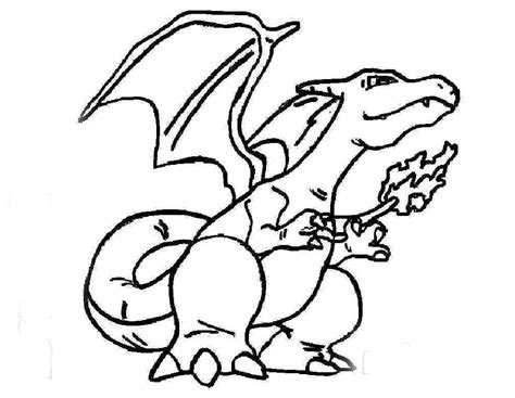 Coloriage Pokémon Dracaufeu Gratuit Télécharger Et Imprimer Gratuit