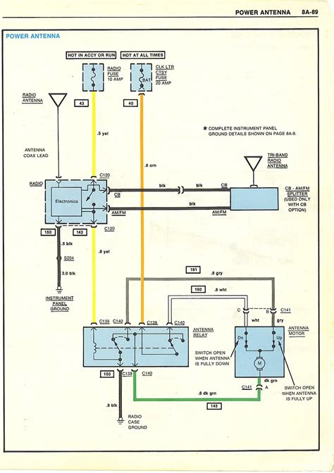 Power Window Switch Wiring Schematic