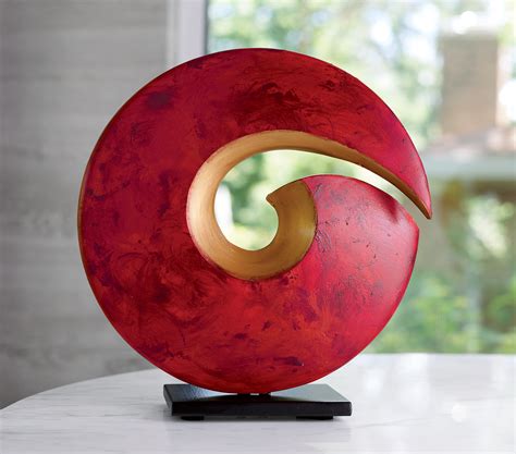 Spiral Sculpture By Cheryl Williams Ceramic Sculpture Artful Home