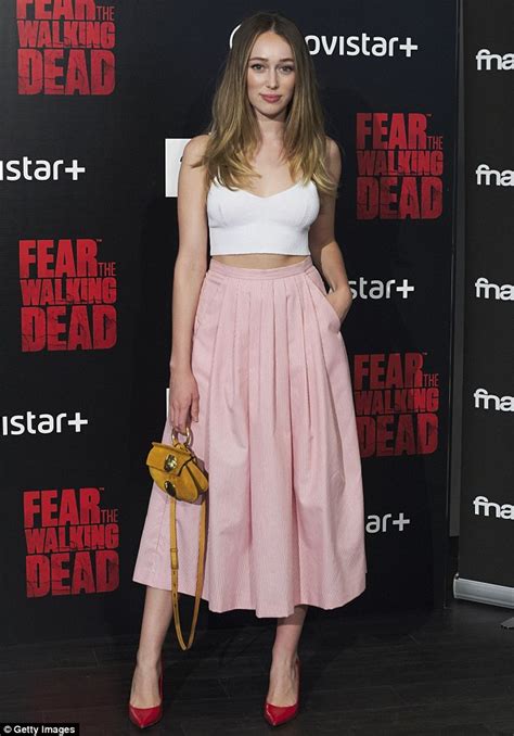 Alycia Debnam Carey And Colman Domingo Pictured At Fear The Walking