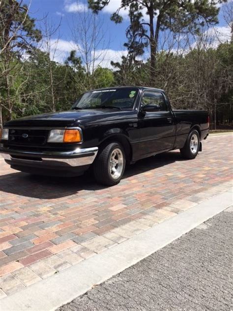 Ford Ranger Xlt Chop Top Automatic Blackblack Pickup Custom