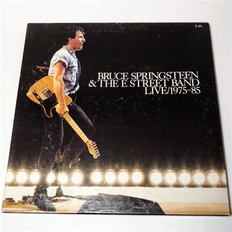 Bruce Springsteen And The E Street Band Vinyl Live 1975 85 5 Lp Box Set