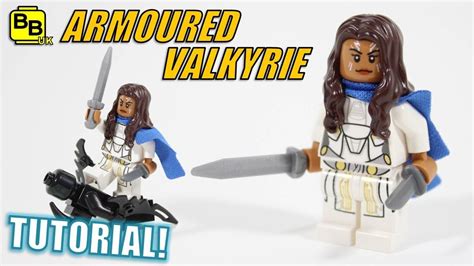 I went back and watched the end of ragnarok for like the 10th time to figure this out (i. LEGO THOR RAGNAROK ARMOURED VALKYRIE MINIFIGURE CREATION ...