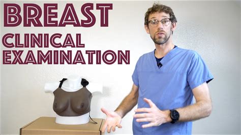 How To Perform A Breast Examination Clinical Skills Revision Dr Gill Youtube