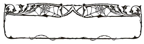 Spider Web Border Clipart Free Images 3 Wikiclipart