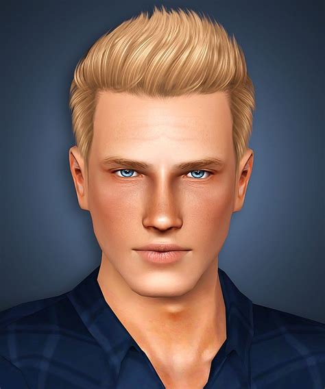 Mspoodles Sims 3 Cc Finds Sims Sims 3 Mens Hairstyles
