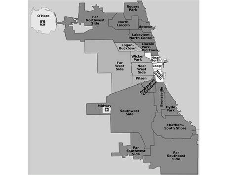 Chicago Townships Map