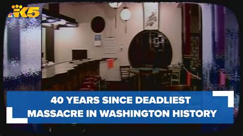 Sunday Marks 40 Years Since Seattles Wah Mee Massacre Youtube