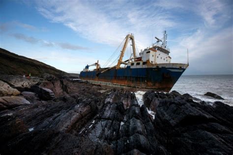 Owner Makes Claim To Ghost Ship Grounded Off Ireland