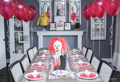 It Movie Halloween Party Scary It Clowncarnival Decor And Food
