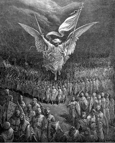Gustave Dore Illustration Of The First Crusade On The Road To