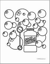 Bubbles Coloring Blowing Clip Bubble Abcteach Clipart Soap Toy Activities Getdrawings sketch template