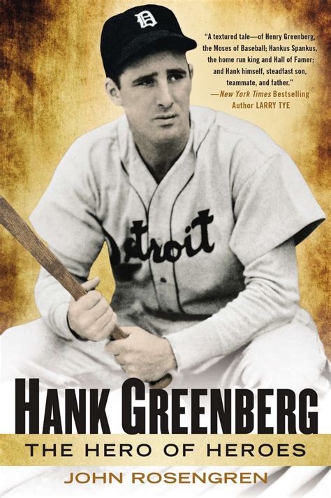 Hank Greenberg By John Rosengren Penguin Books Australia