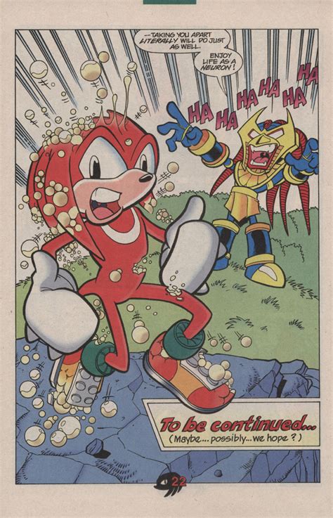 Read Online Knuckles The Echidna Comic Issue 8