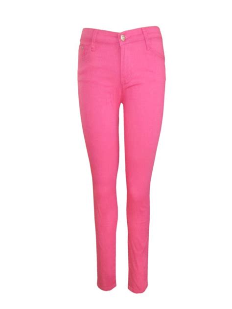 Acossi Hot Pink Skinny Stretch Jeans Is The Way To Be Colorful This Season