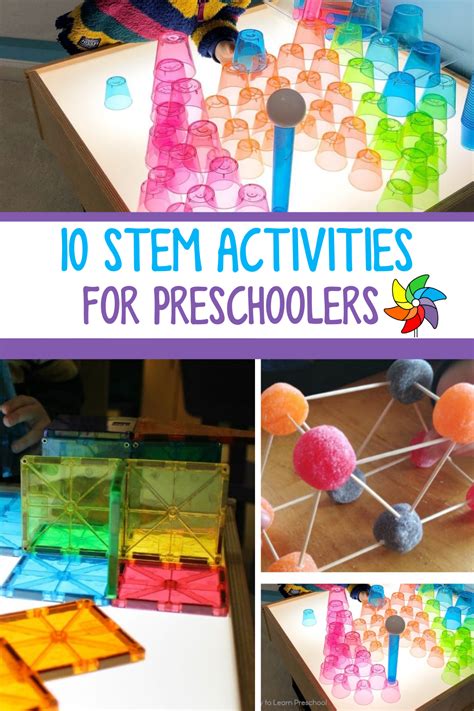 10 Fun Stem Challenges For Preschoolers Stem Activities Preschool