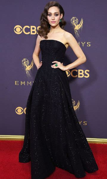Sydne Style Rounds Up The Emmys Best Dressed With Emmy Rossum In