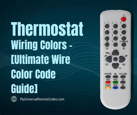 Thermostat Wiring Colors Ultimate Wire Color Code Guide