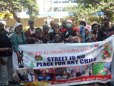 K254 Nairobi News Christmas Day Celebration With Nairobi Based Street
